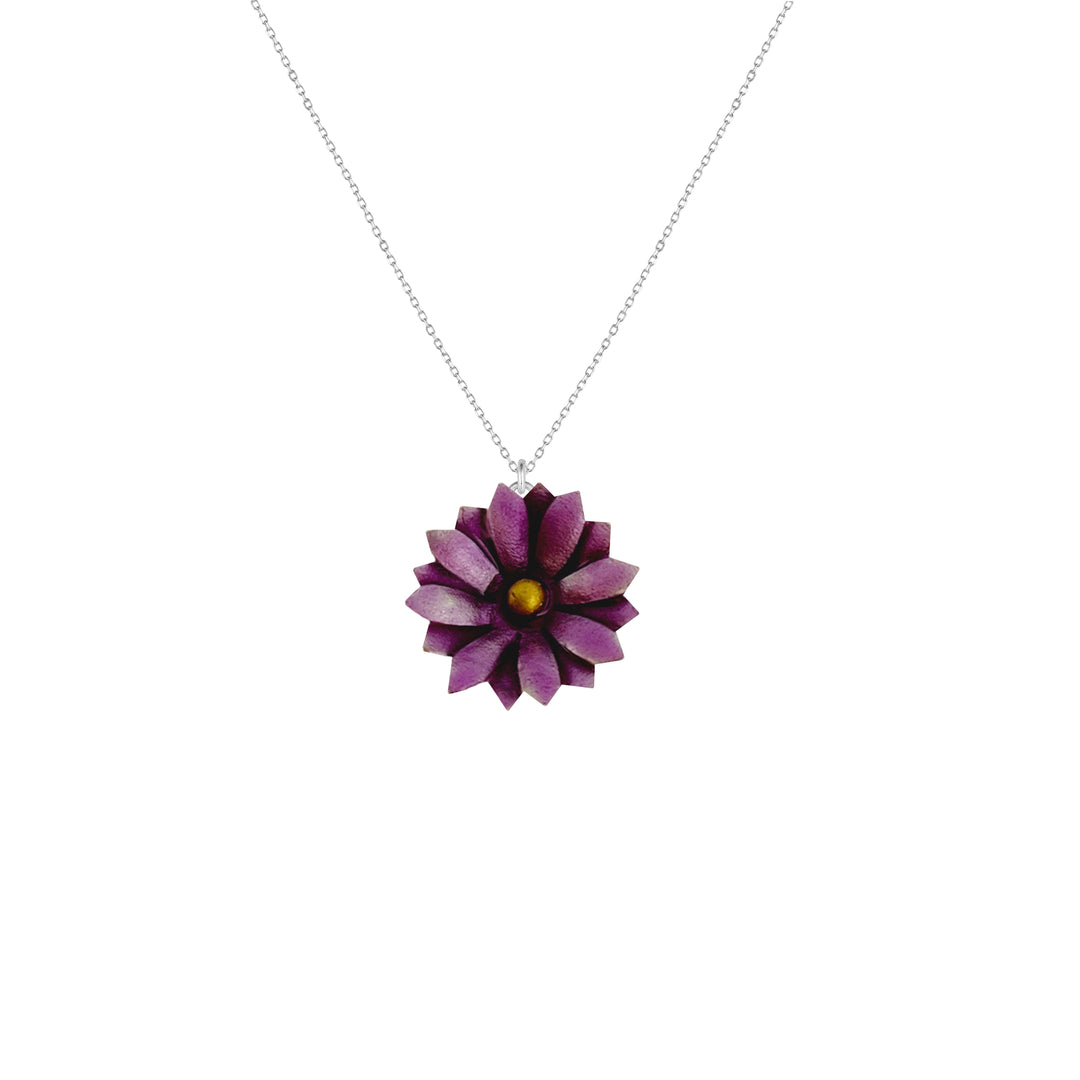 Aster Flower Necklace