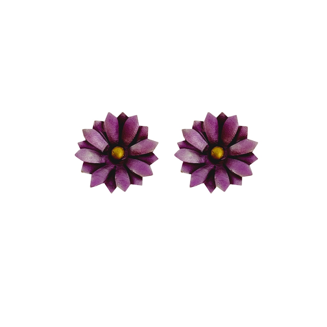 Aster Flower Earrings