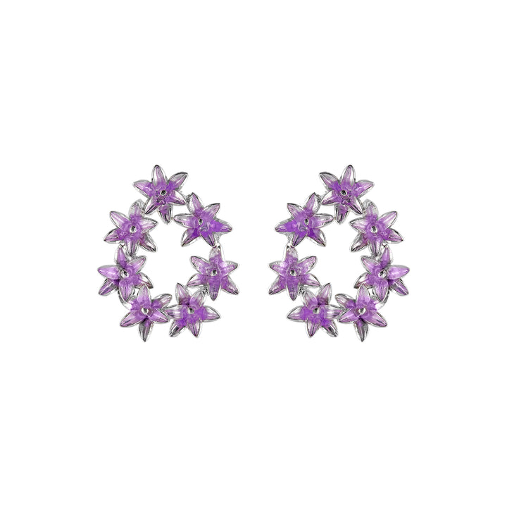 Drop Hyacinth Earrings