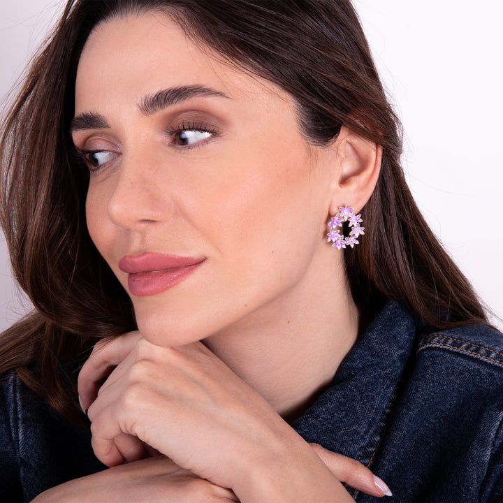 Drop Hyacinth Earrings