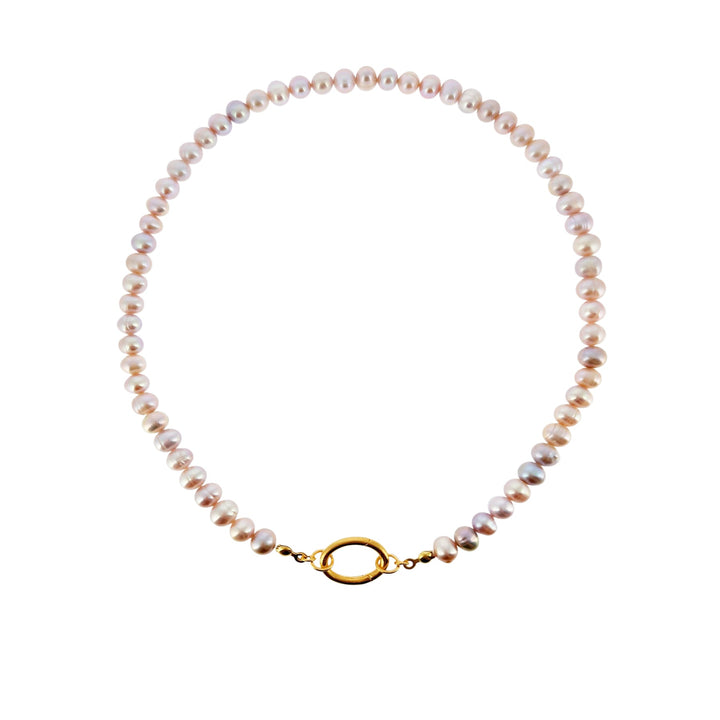 "Roselle" Pearl Necklace