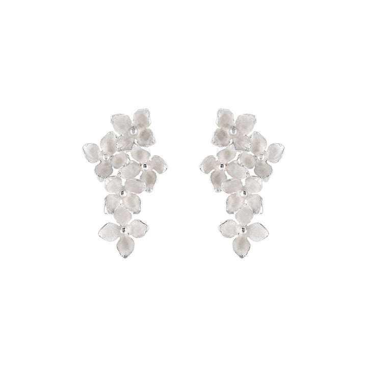 White Lilacs Earring