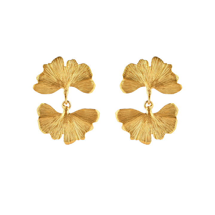 Ginkgo Leaves Earrings