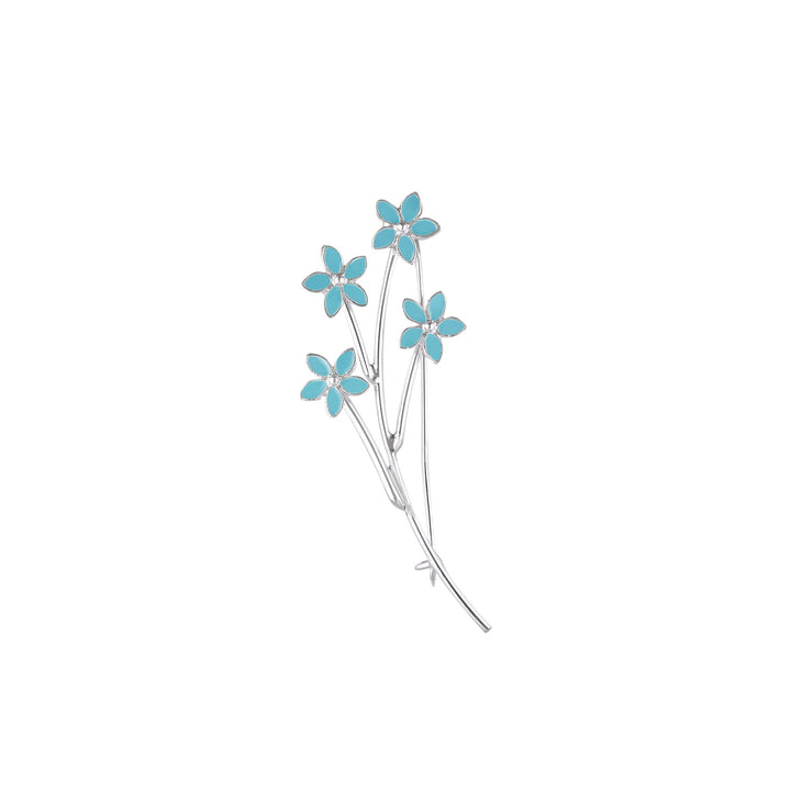 Forget Me Not Branch Brooch