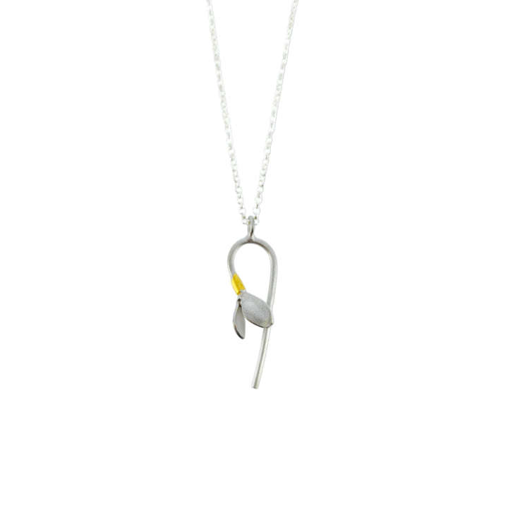 Snowdrop Branch Necklace