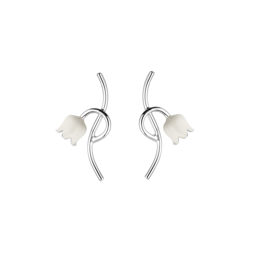Lily of the valley branch Earrings