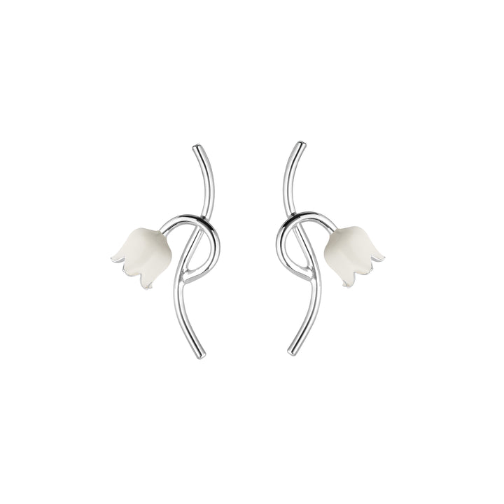 Lily of the valley branch Earrings