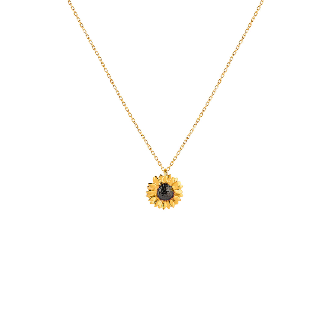 Mini Sunflower Necklace