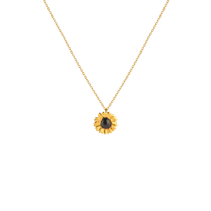 Mini Sunflower Necklace