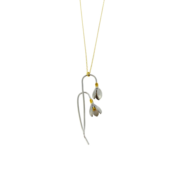 Snowdrop Branches Necklace