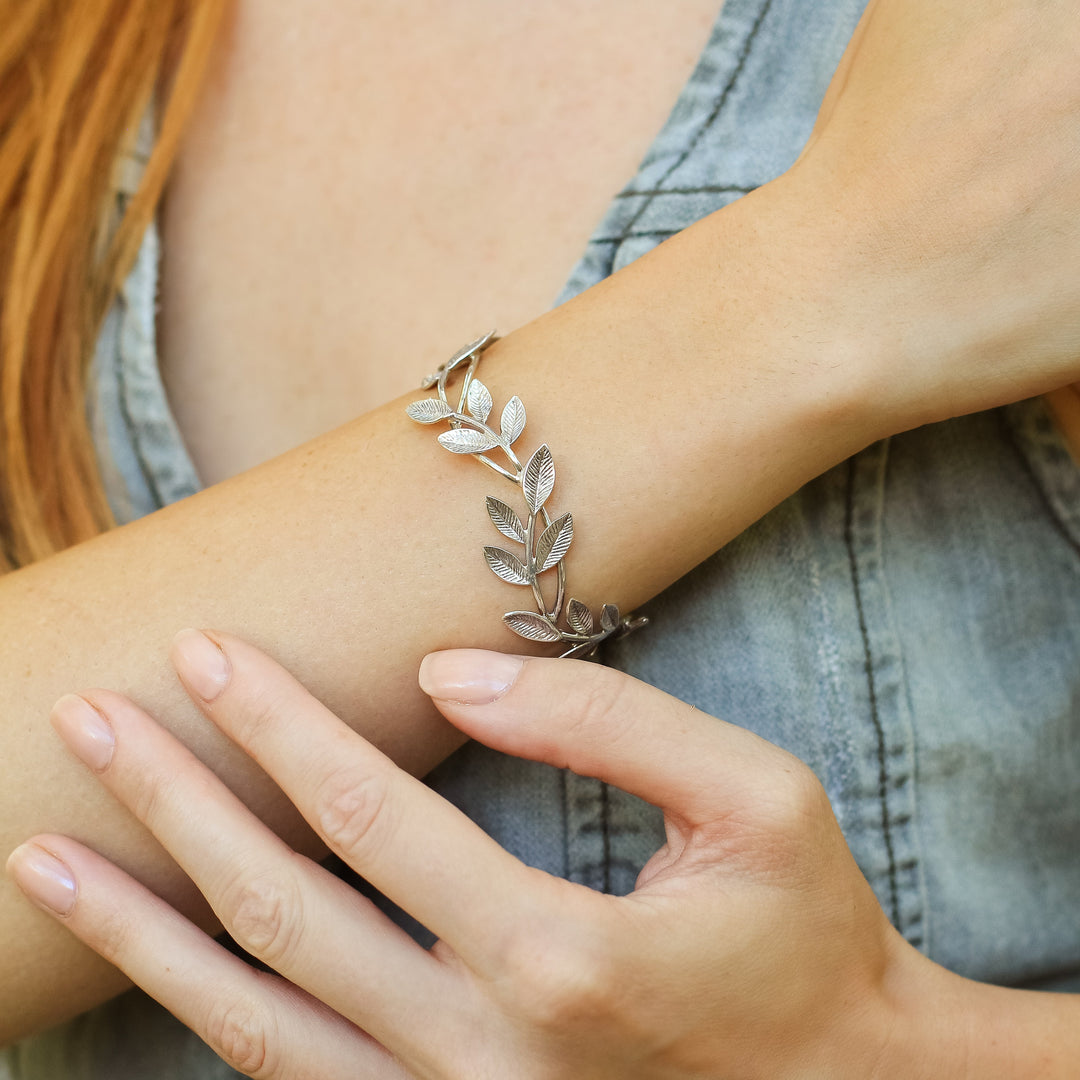 Lemon Balm Branches Bracelet