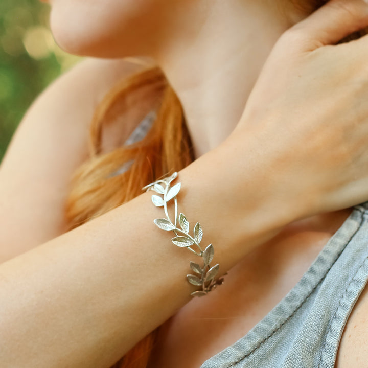 Lemon Balm Branches Bracelet