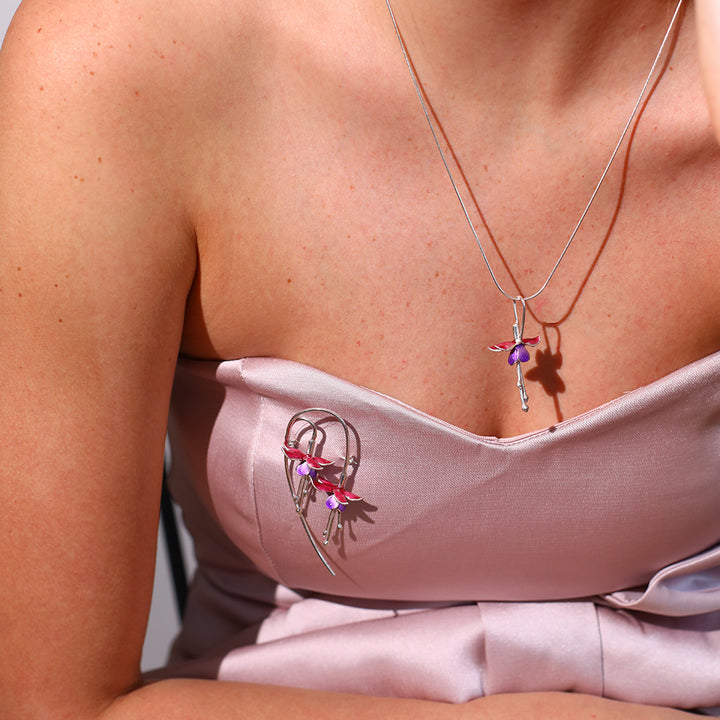 Fuchsia Necklace