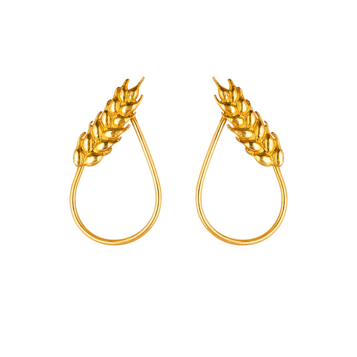 Drop Wheat of Ear Earrings