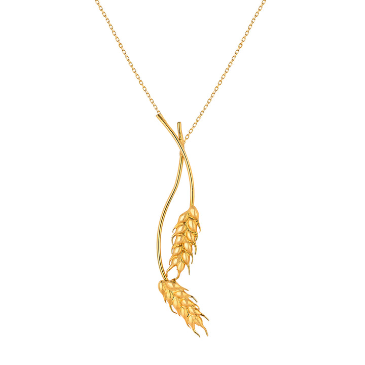 Wheat of Ear Branches Necklace