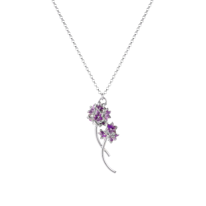 Spiral Hyacinth Necklace