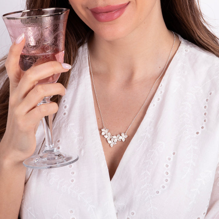 White Lilacs Necklace