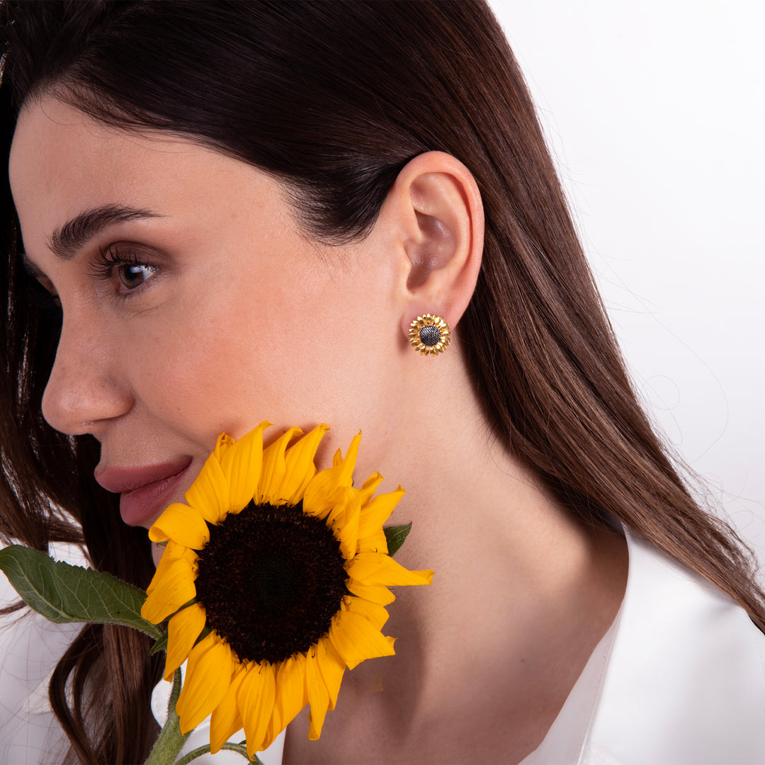 Sunflower Earrings