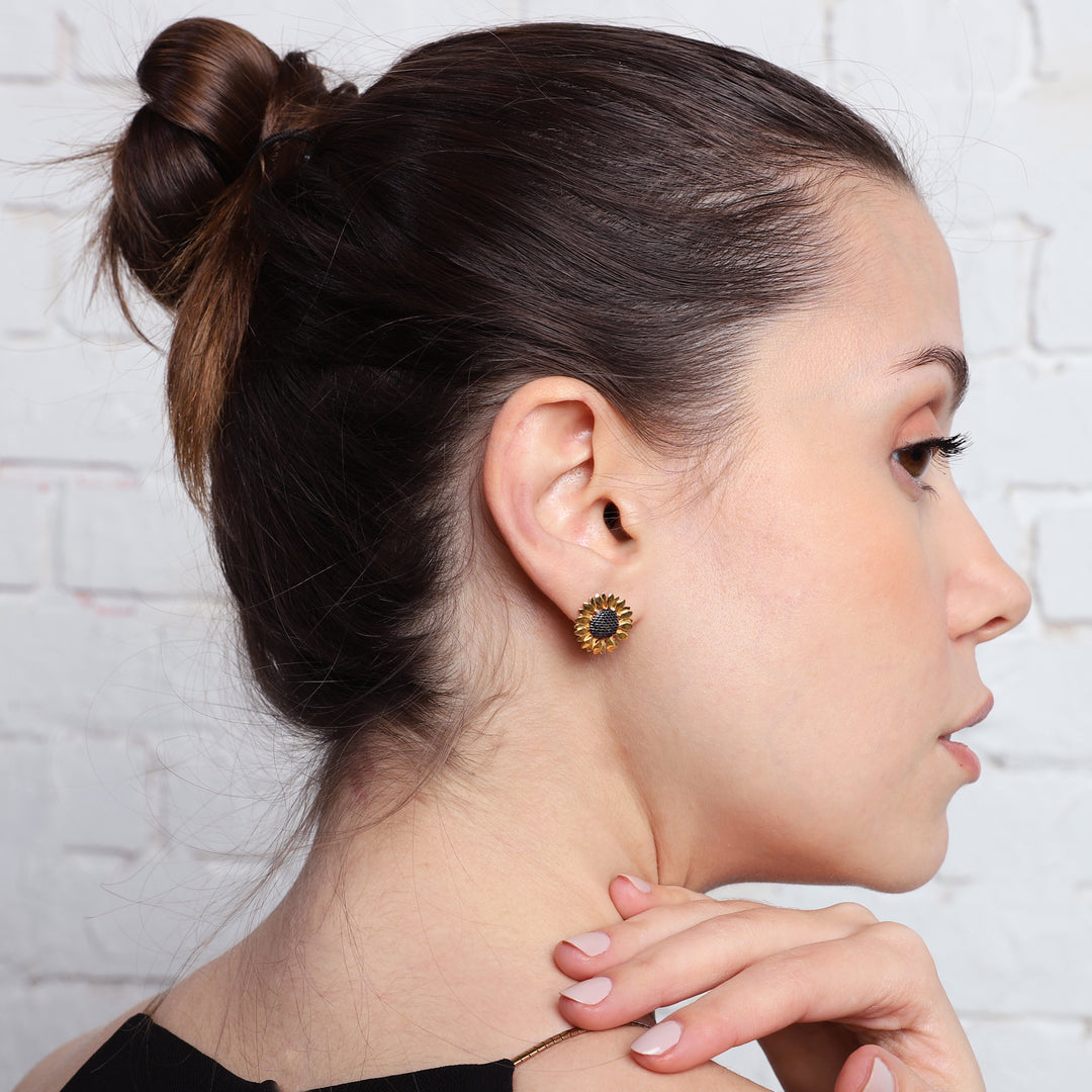 Sunflower Earrings