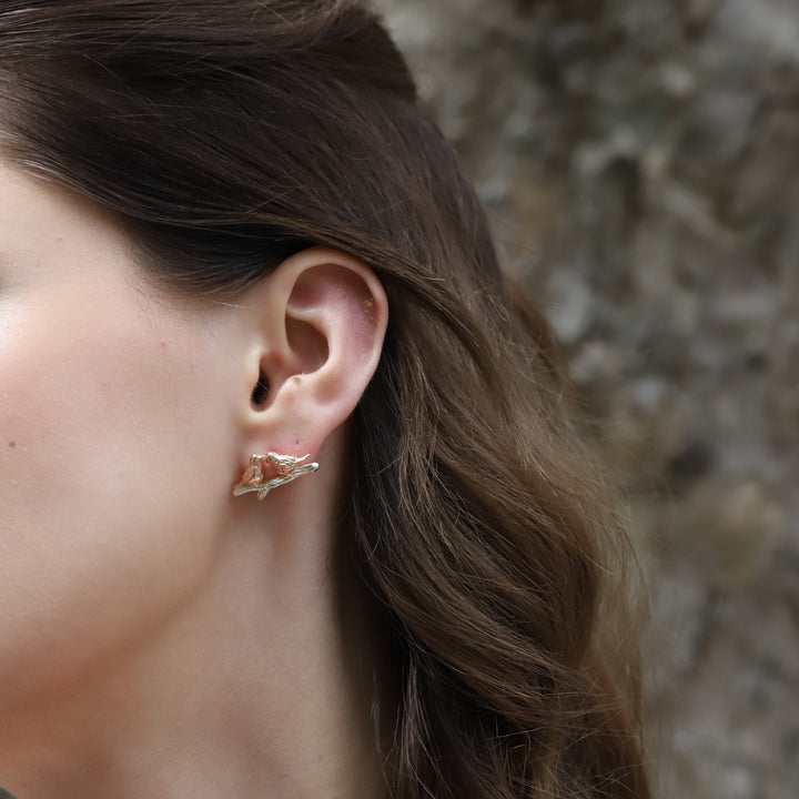 Love Birds Earring