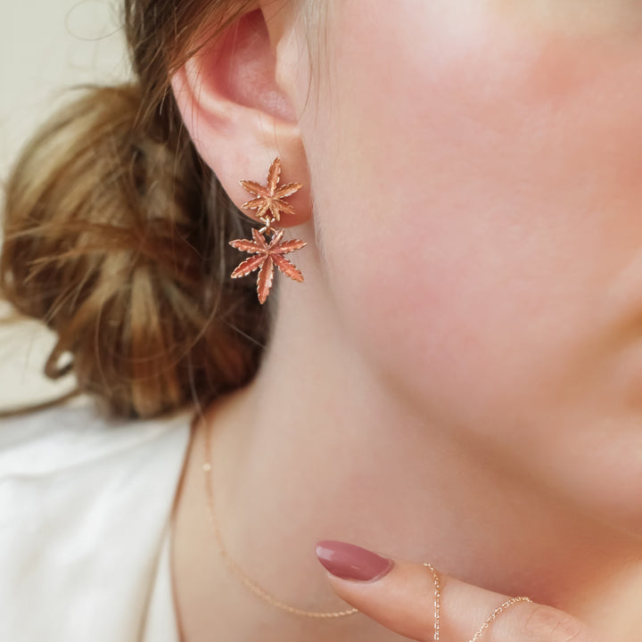 Two Maple Earring