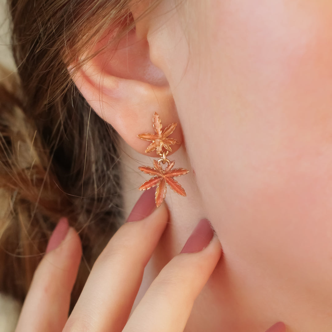 Two Maple Earrings