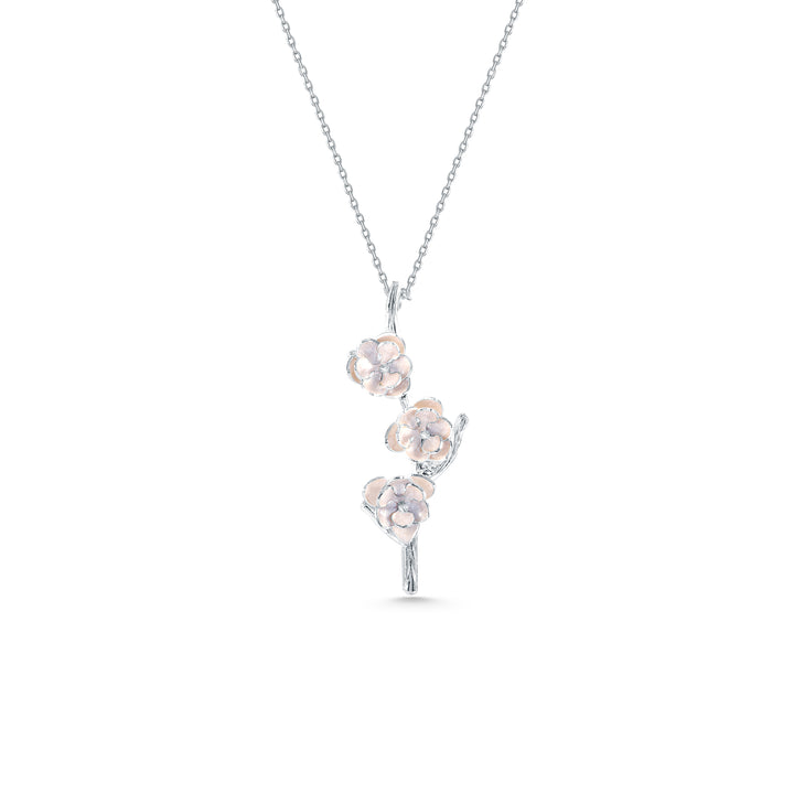 Magnolia Branch Necklace