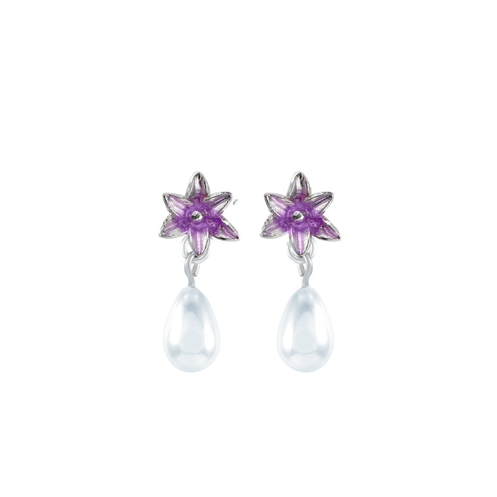 Pearl Hyacinth Earring
