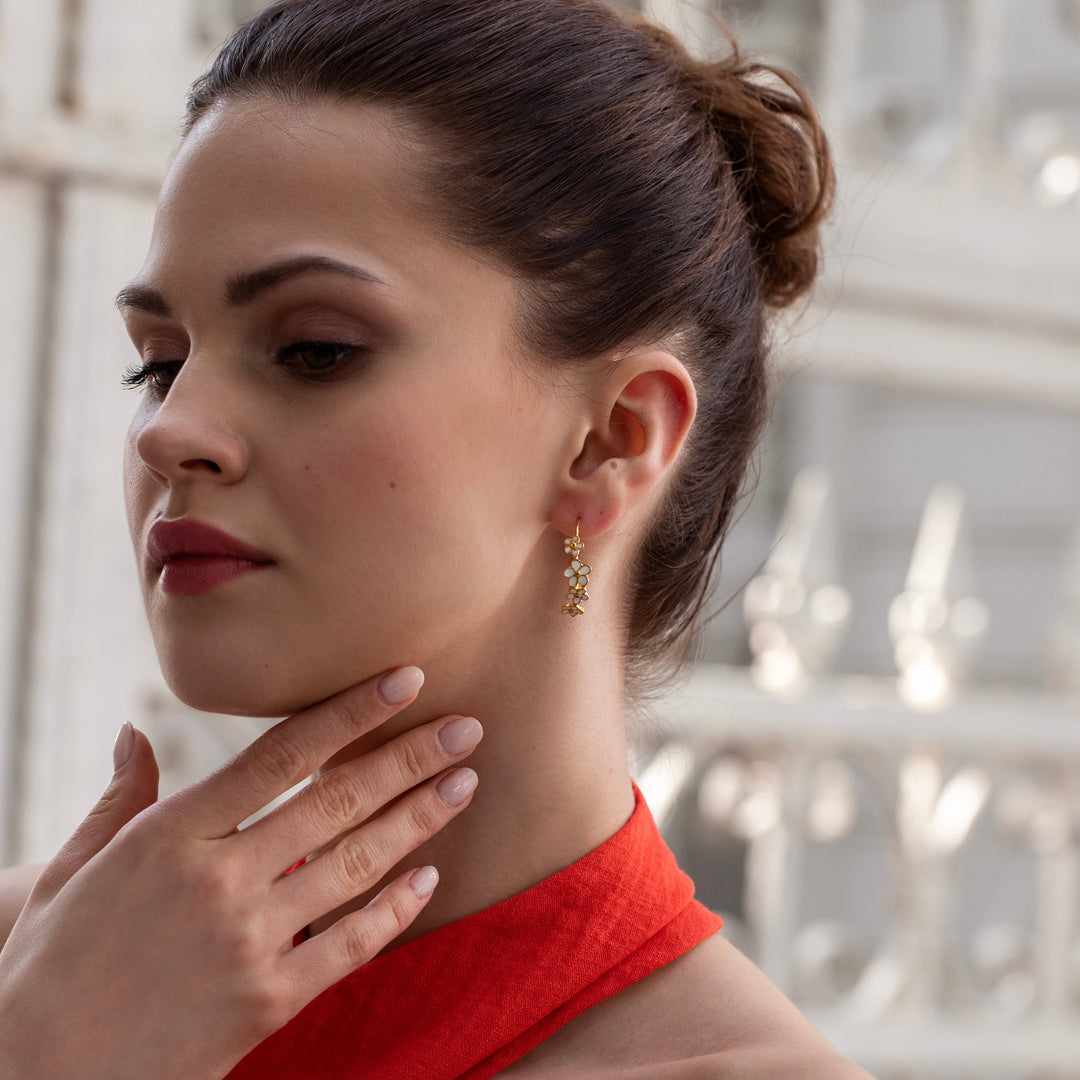 Hoop Lantana Earring
