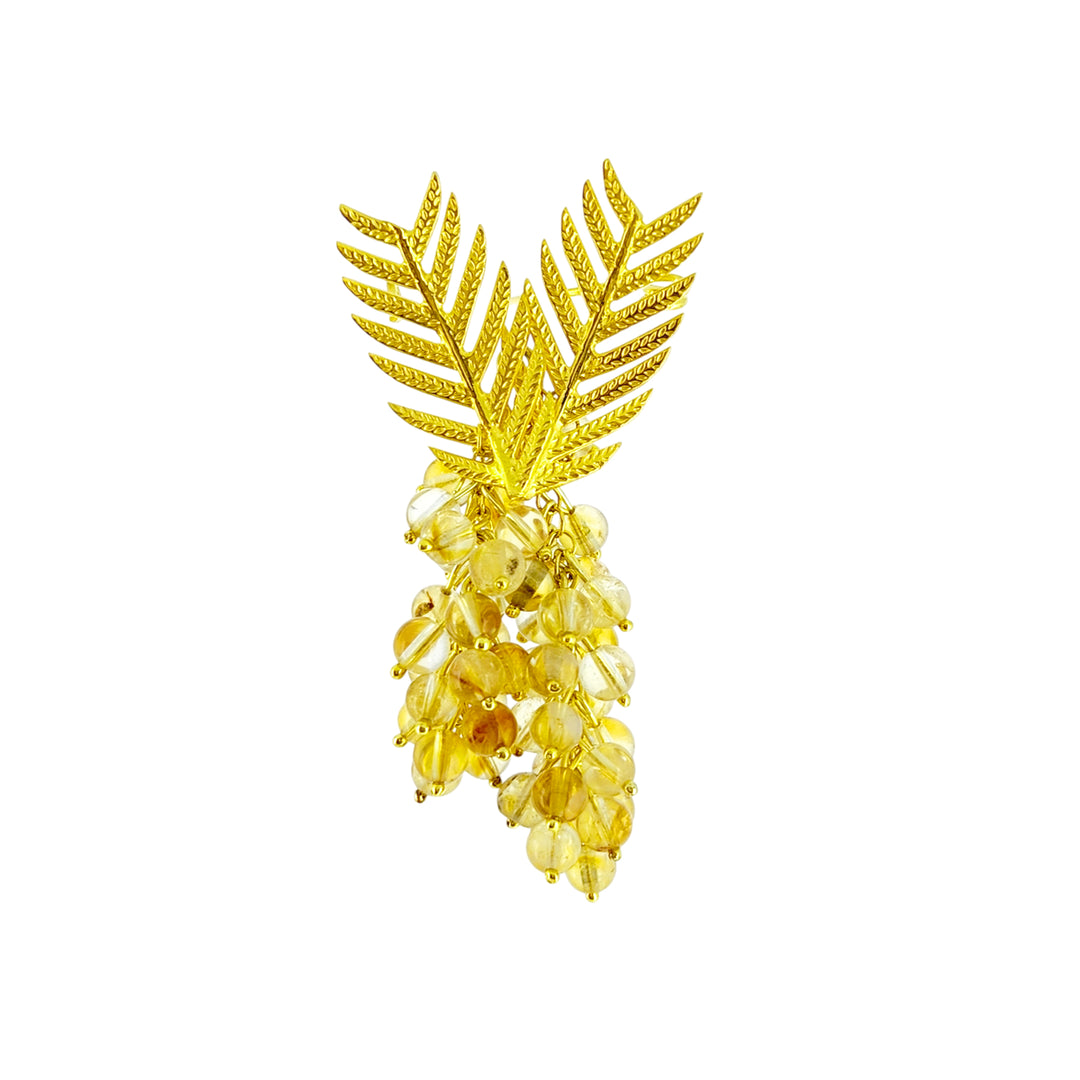 Mimosa Brooch