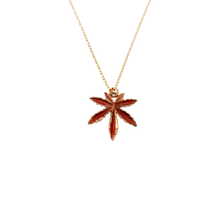 Maple Leaf Necklace