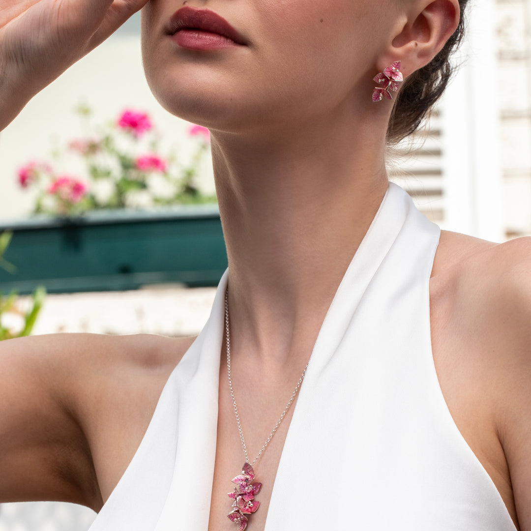 Bougainvilleas Earrings