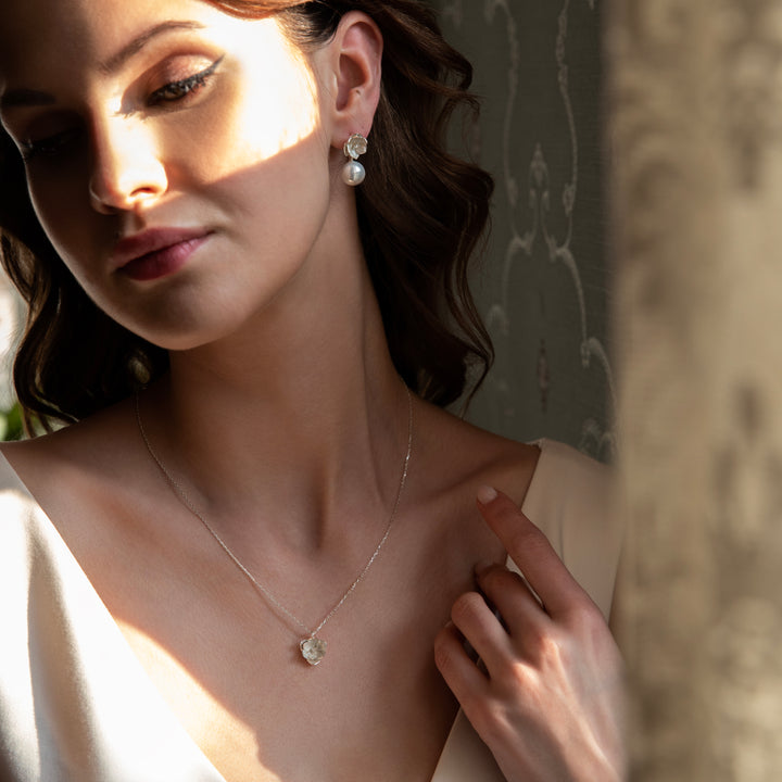 Magnolia Flower Necklace