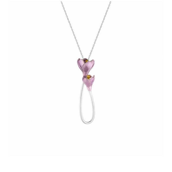 Drop Crocuses Necklace
