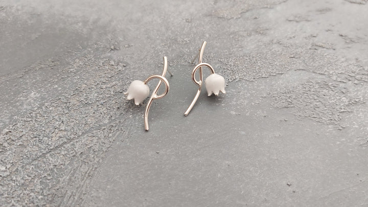 Single Lily of the Valley Earring