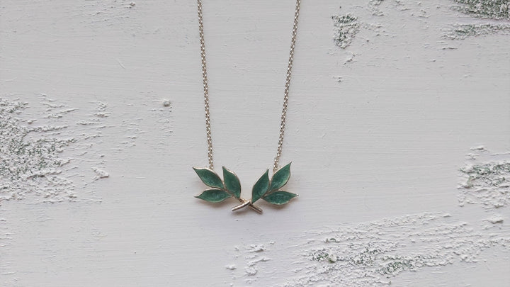 Olive Branch Necklace
