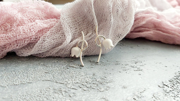 Single Lily of the Valley Earring